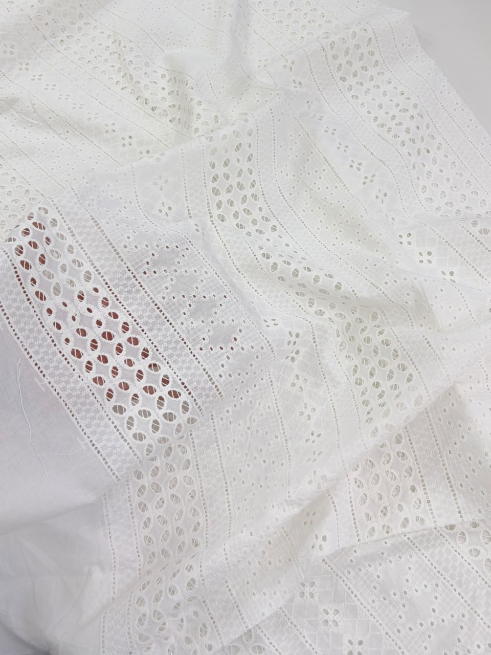 Cotton Schiffli Fabric DN1