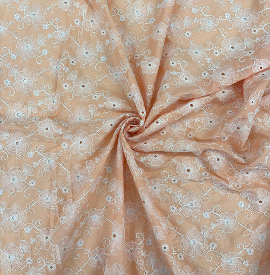 Cotton Floral Embroidery