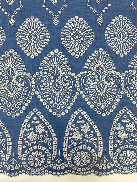 Cotton Denim Embroidery