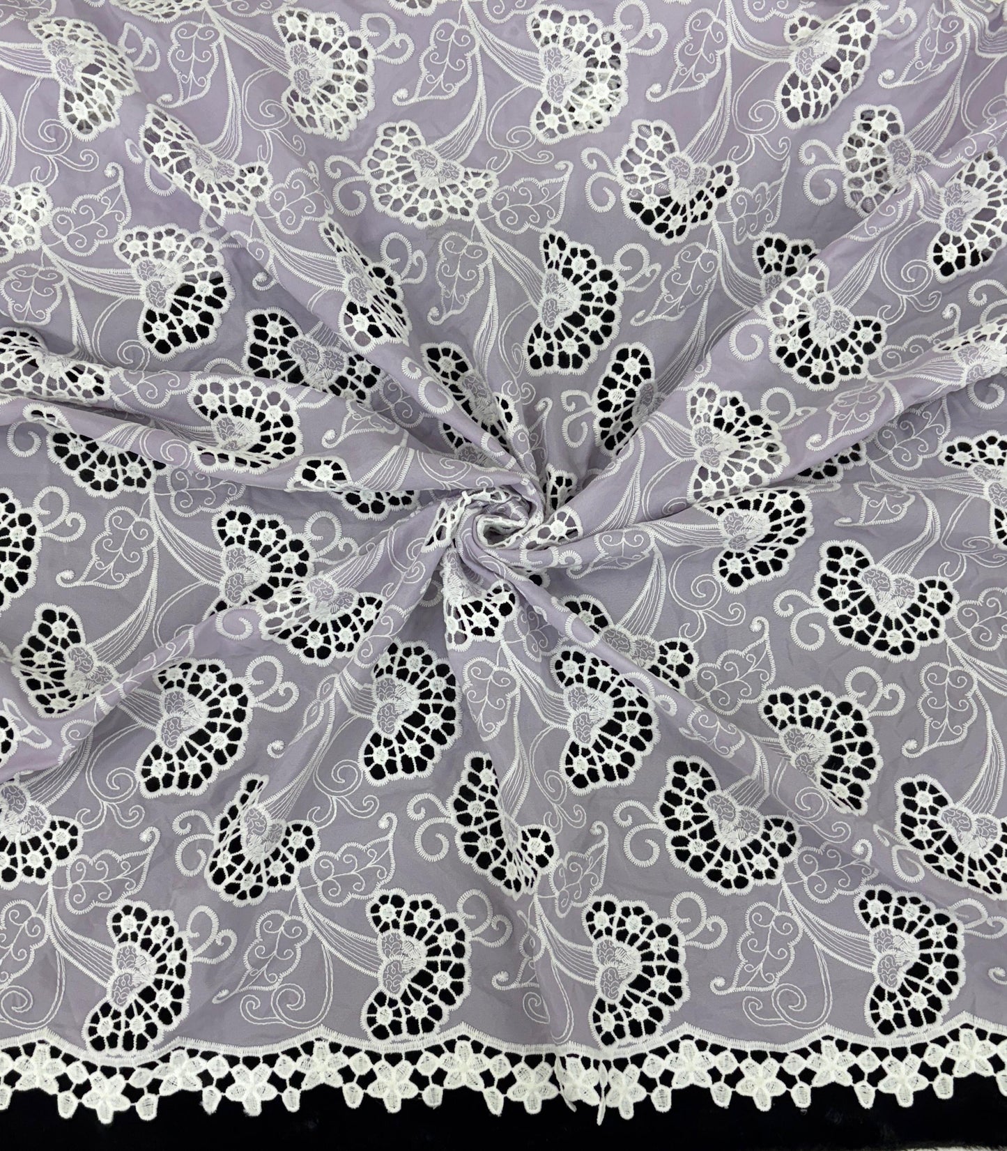 Flower Emroidery Cutwork DN3