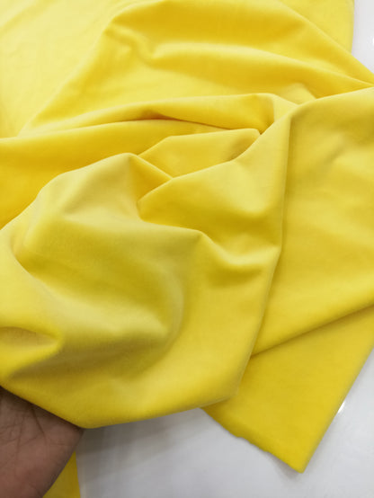 Plush Velvet Lycra Fabric