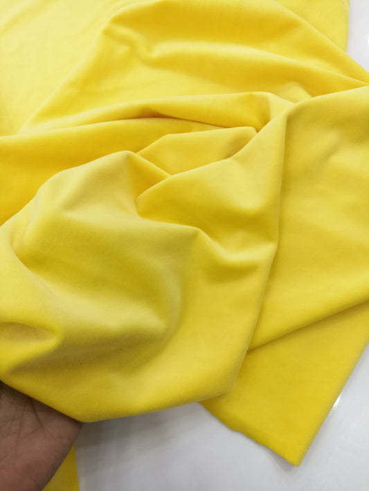 Plush Velvet Lycra Fabric