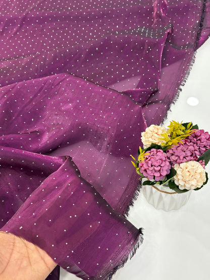 Organza Rhinestone