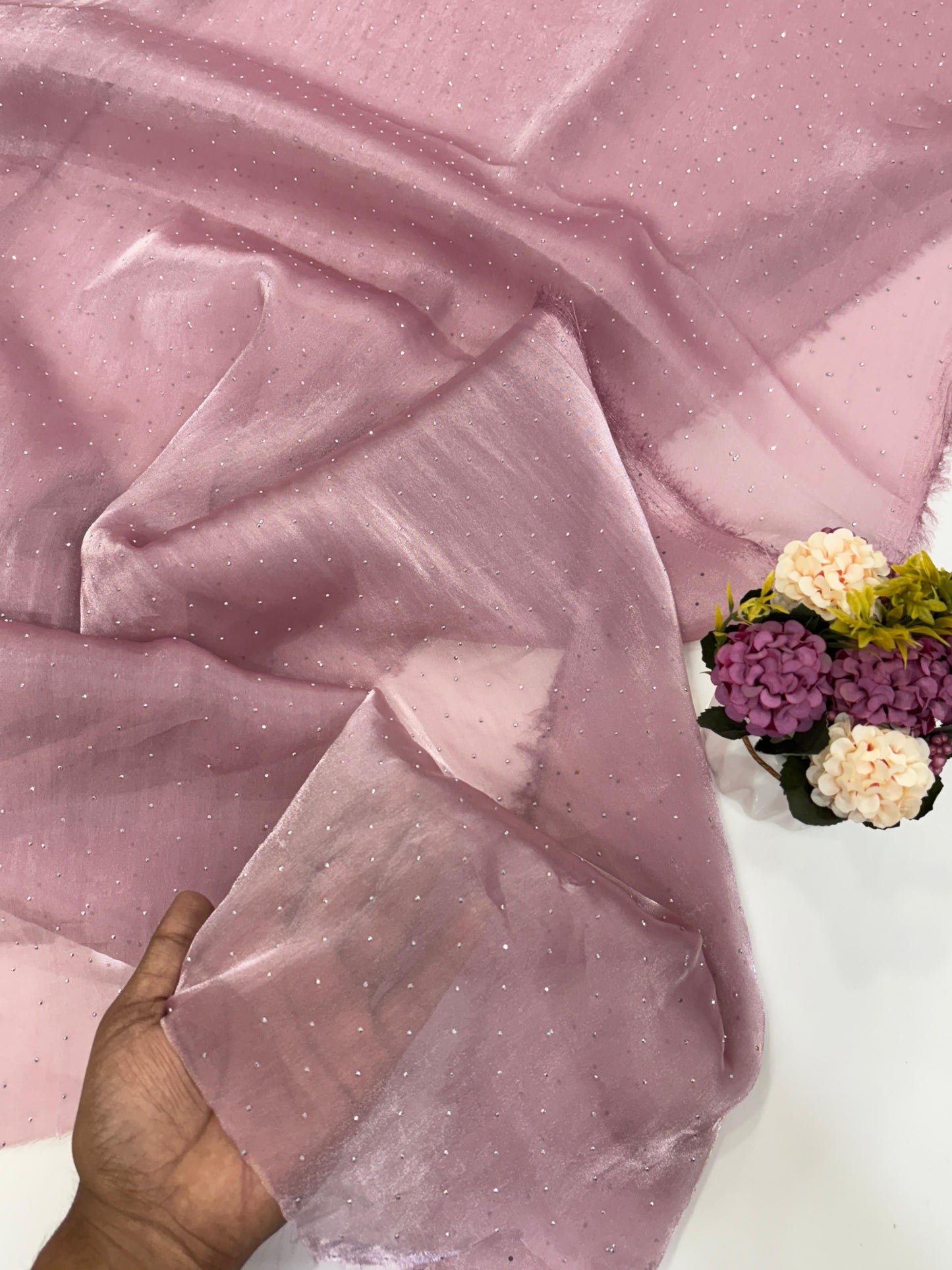 Organza Rhinestone