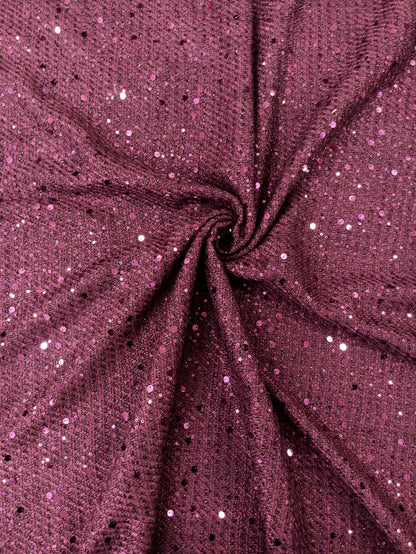 Tweed with matching sequence