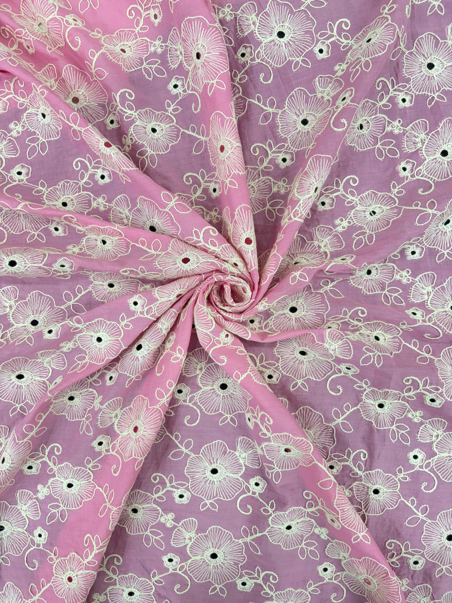 Cotton Floral Embroidery