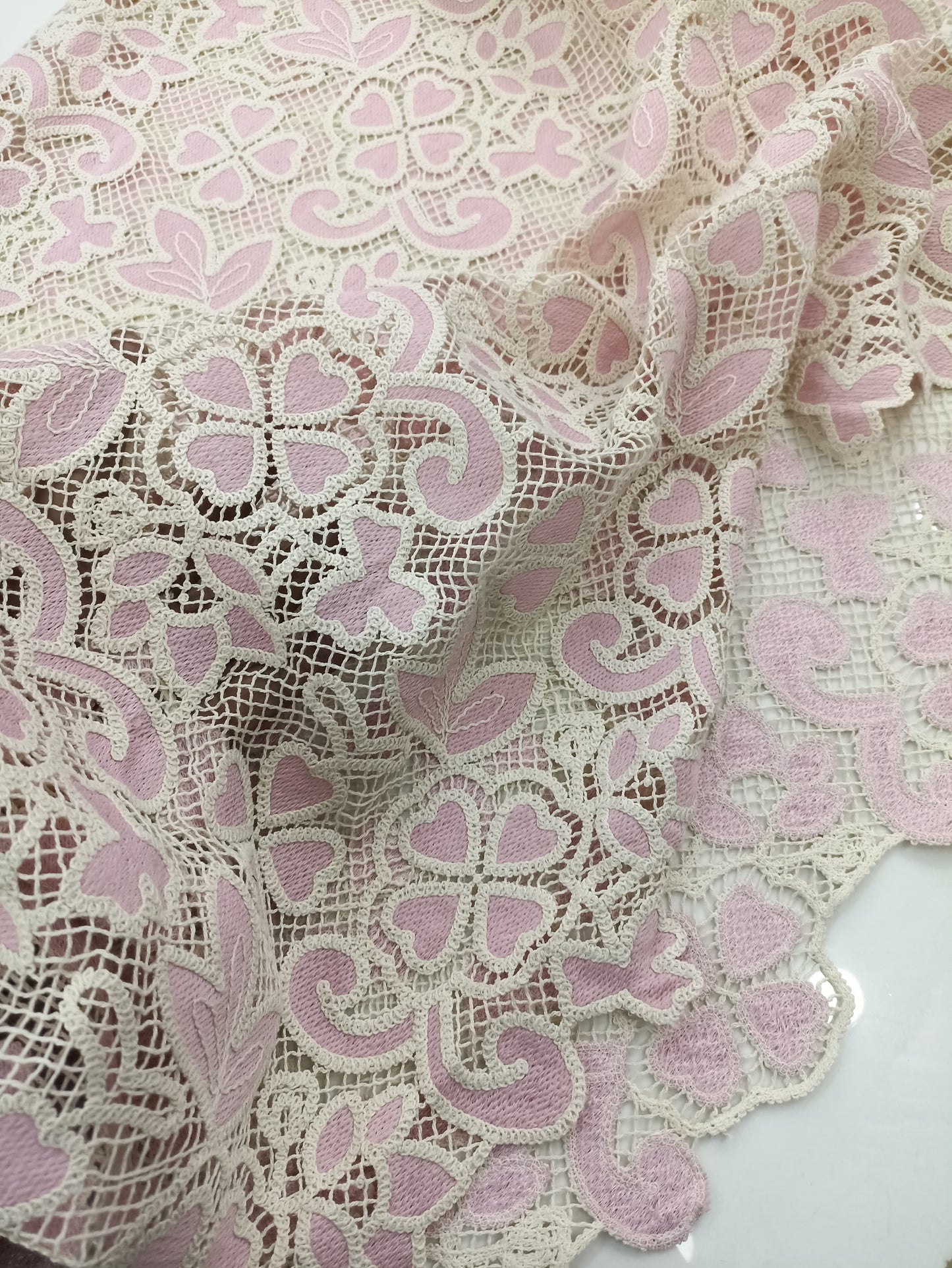 Crochet Cutwork Fabric