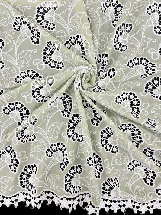 Flower Emroidery Cutwork DN3