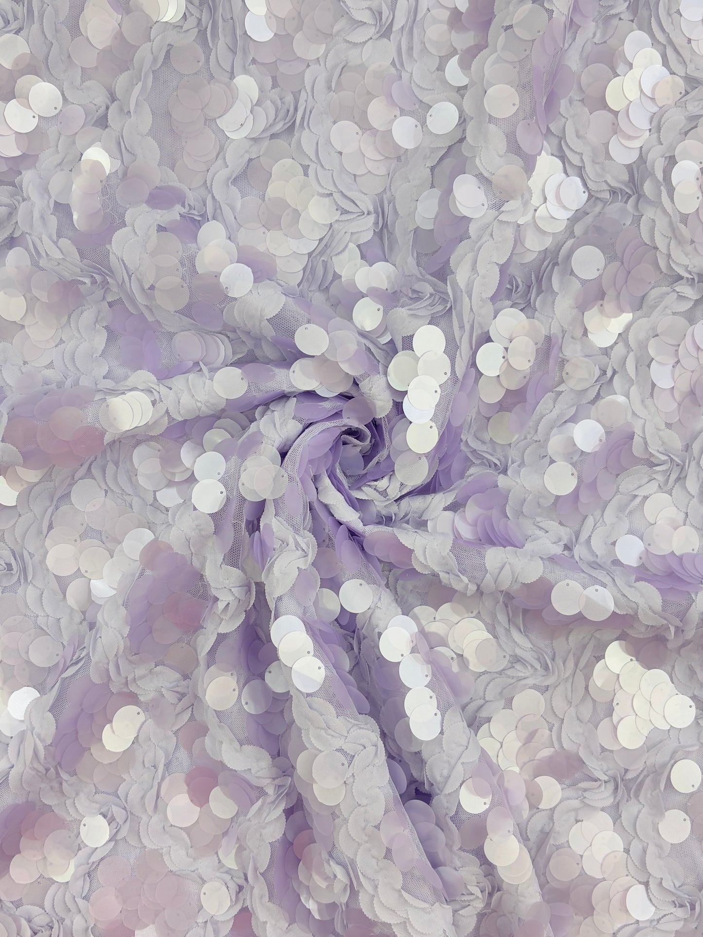 Mesh Sequin Fabric –