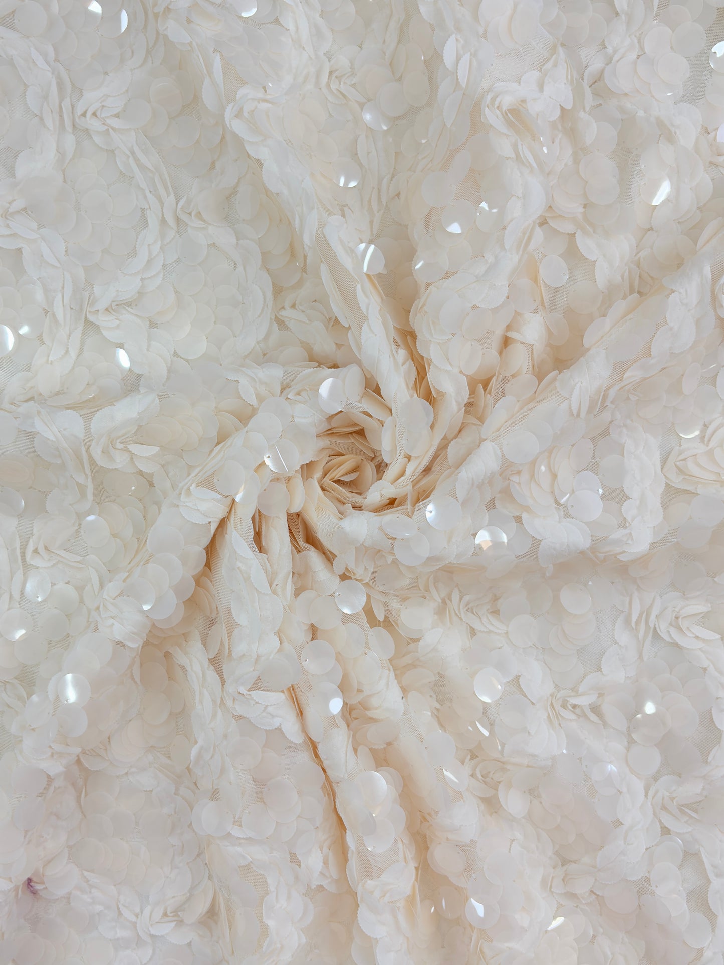 Mesh Sequin Fabric –