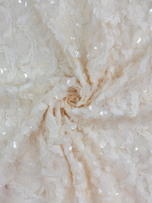 Mesh Sequin Fabric –