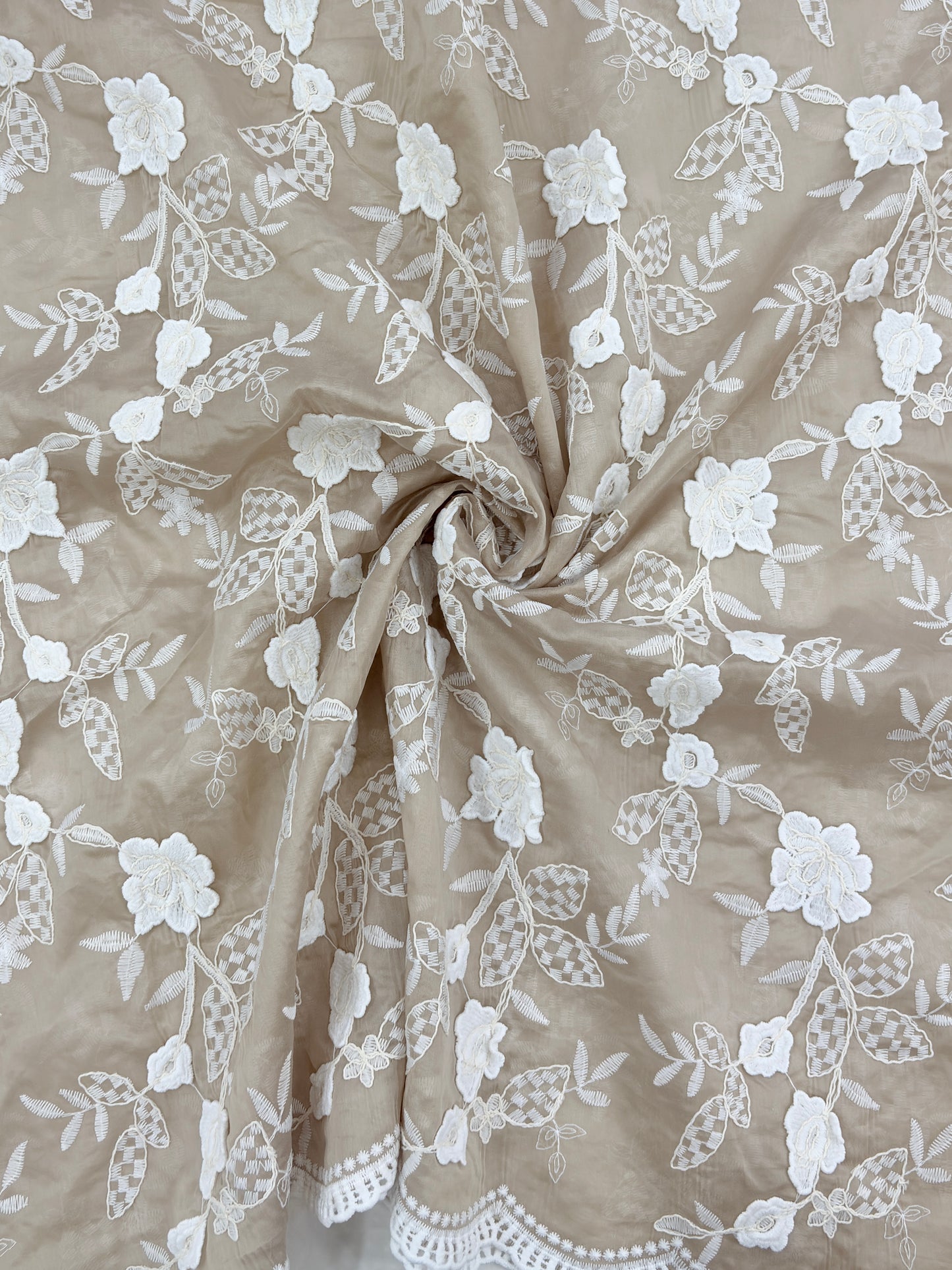 LUXURY TENCEL EMBROIDERY