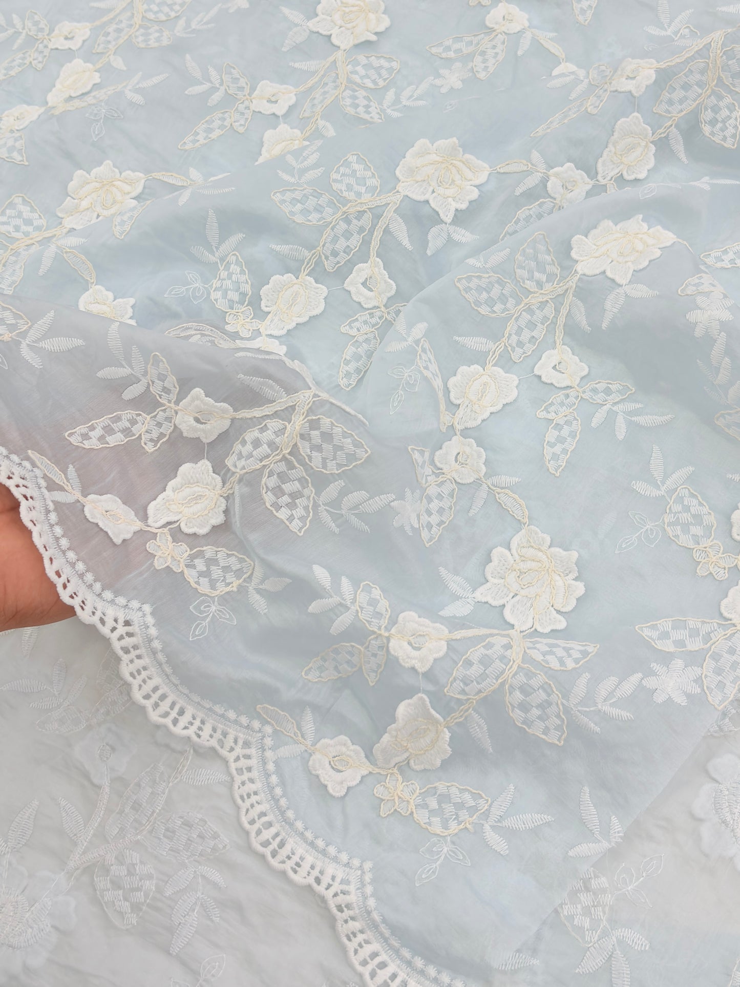 LUXURY TENCEL EMBROIDERY