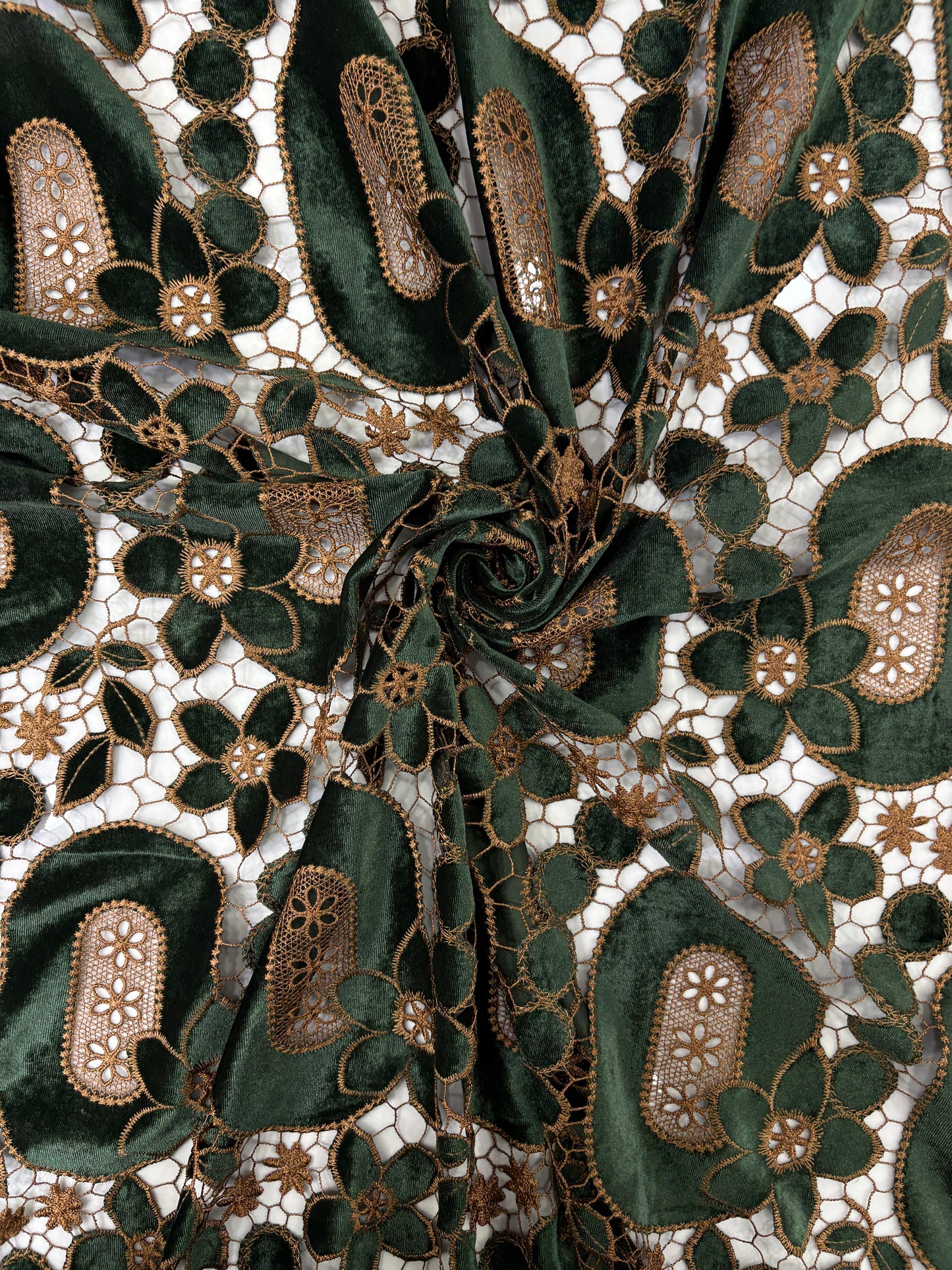 Velvet Cutwork with Border (DN2)