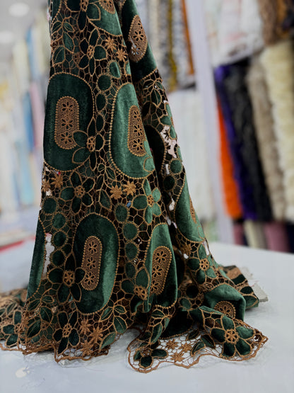 Velvet Cutwork with Border (DN2)
