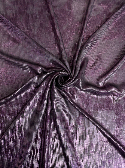 Chiffon Pleating with Dual foil