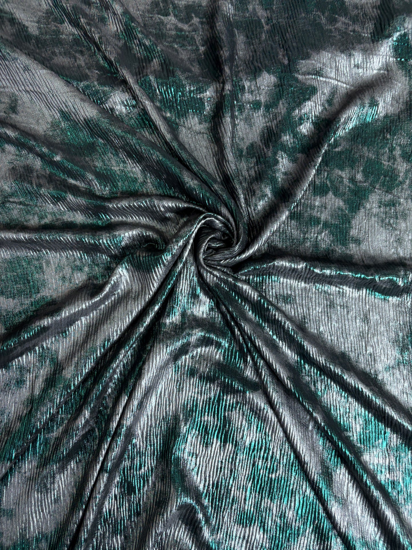 Chiffon Pleating with Dual foil