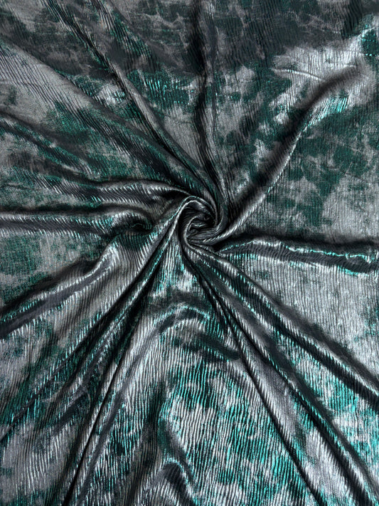 Chiffon Pleating with Dual foil