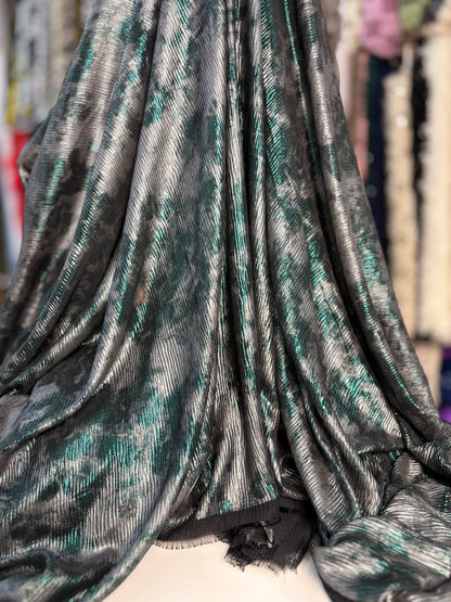 Chiffon Pleating with Dual foil