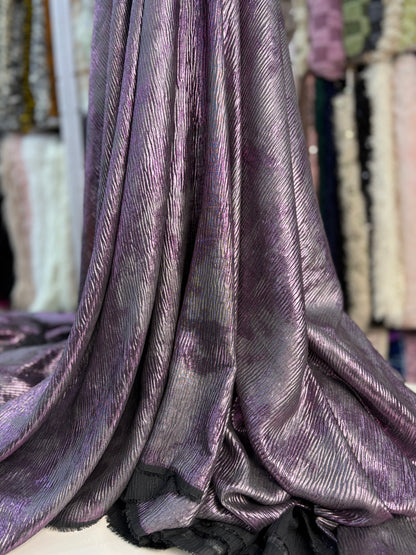 Chiffon Pleating with Dual foil