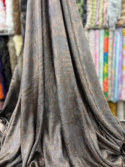 Chiffon Pleating with Dual foil