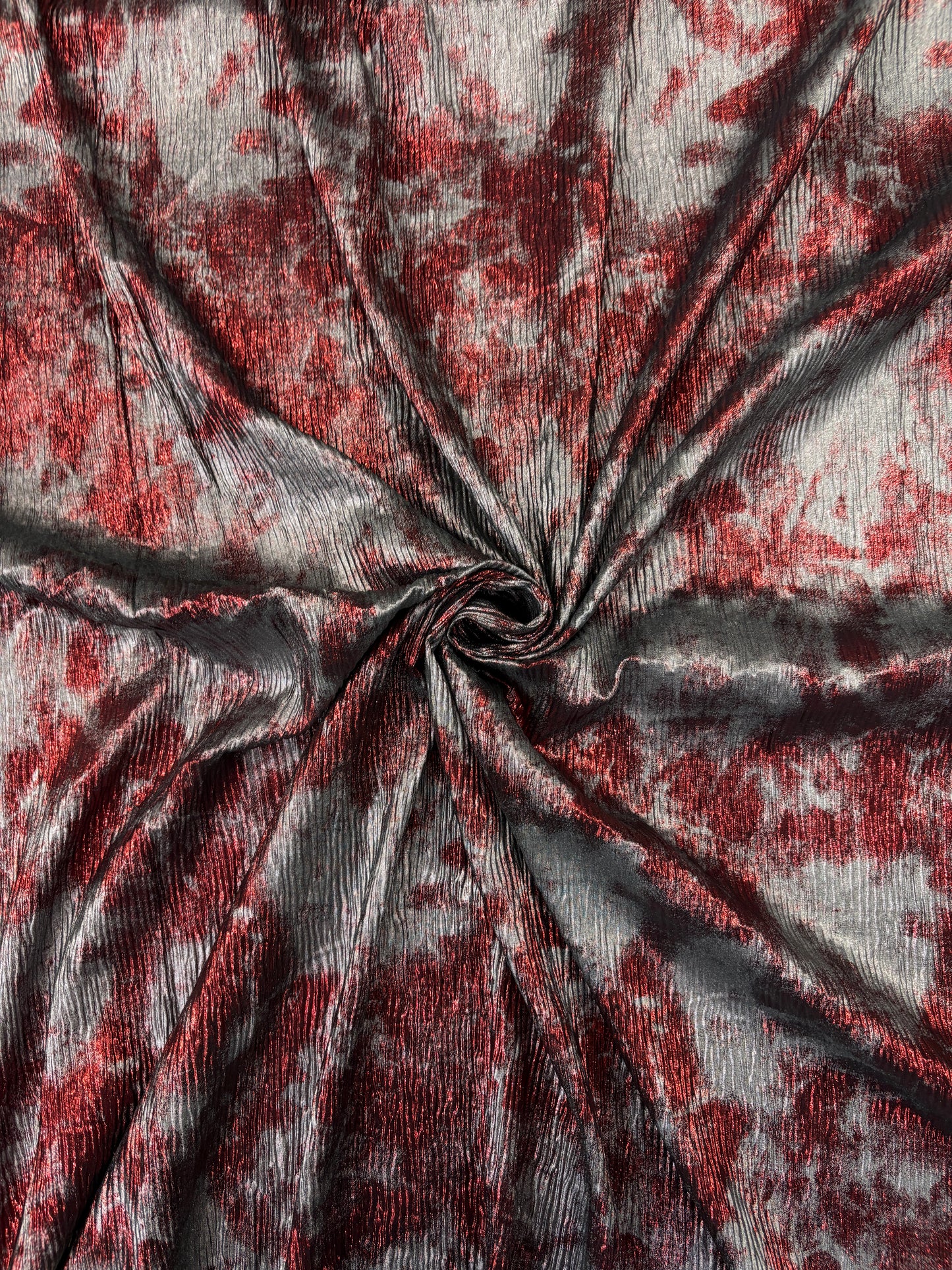 Chiffon Pleating with Dual foil