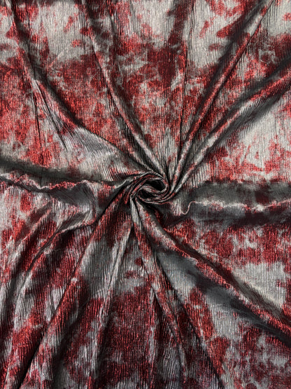 Chiffon Pleating with Dual foil