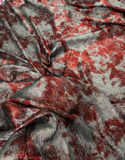 Chiffon Pleating with Dual foil