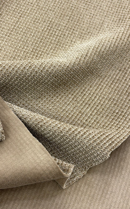 Double sided Textured Knit Plush Fabric