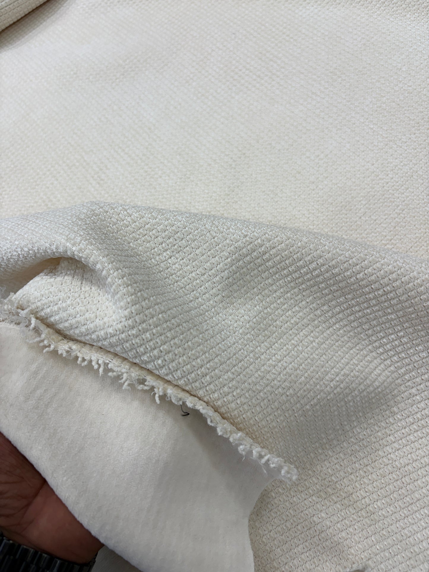 Double sided Textured Knit Plush Fabric