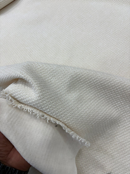 Double sided Textured Knit Plush Fabric