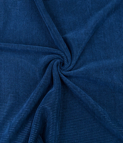 Double sided Textured Knit Plush Fabric