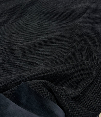 Double sided Textured Knit Plush Fabric