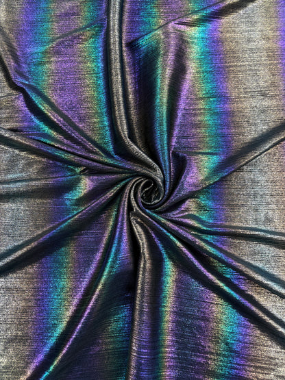 Foil Textured Lycra Knit