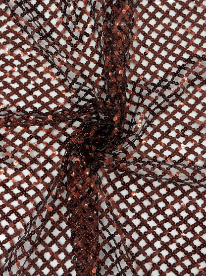 Sequin Crisscross Fabric