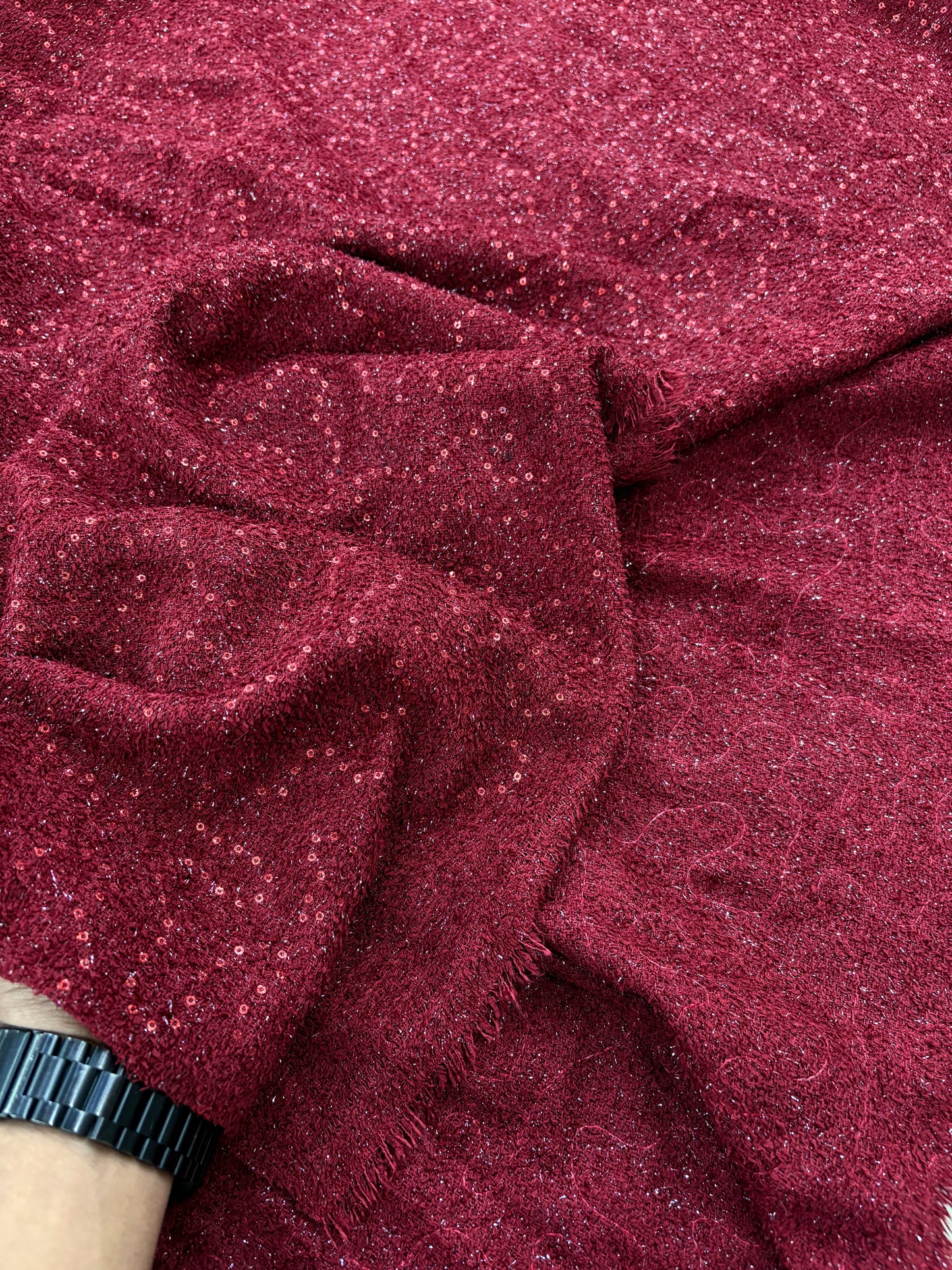 Premium Sequence Tweed