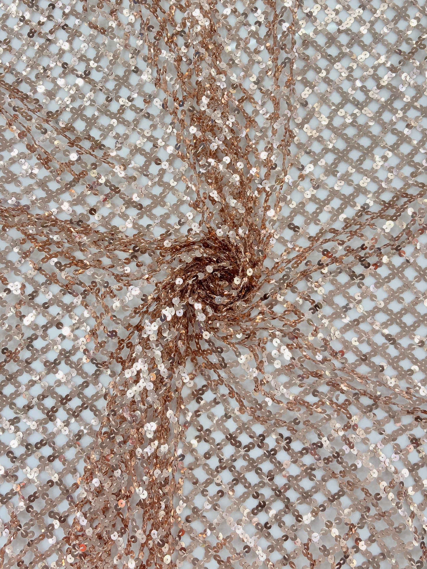 Sequin Crisscross Fabric