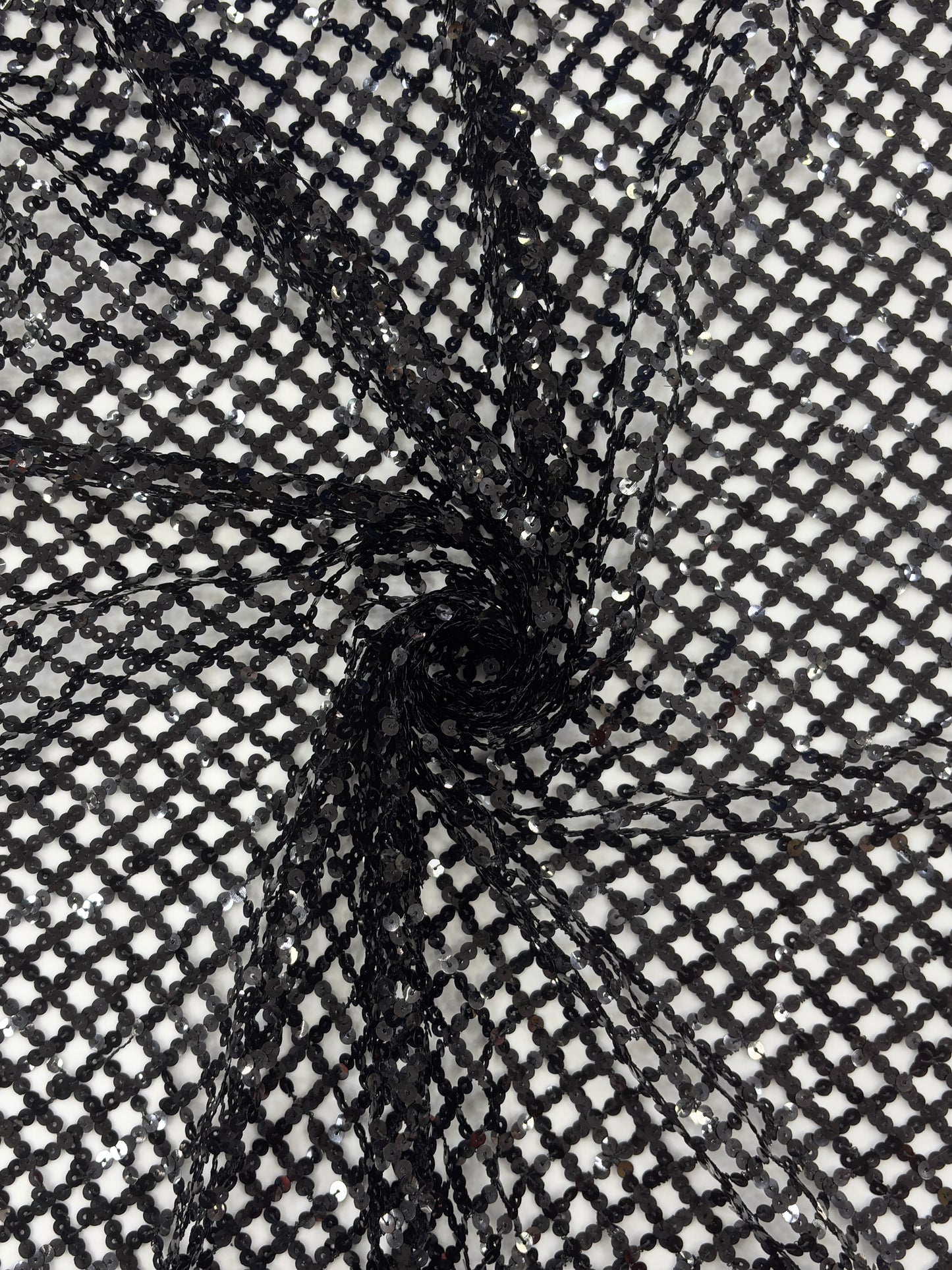 Sequin Crisscross Fabric