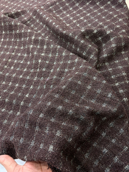 Luxe Lurex Check Tweed