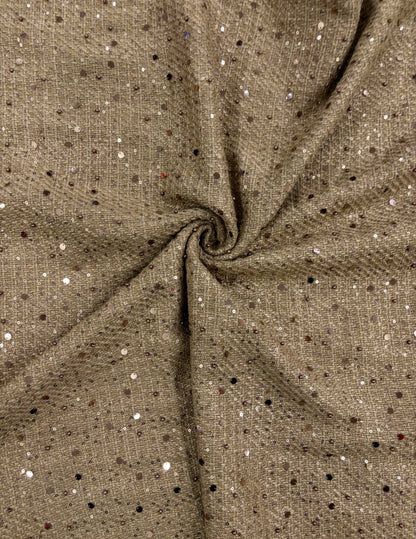 Tone-on-Tone Pearl Sequin Tweed