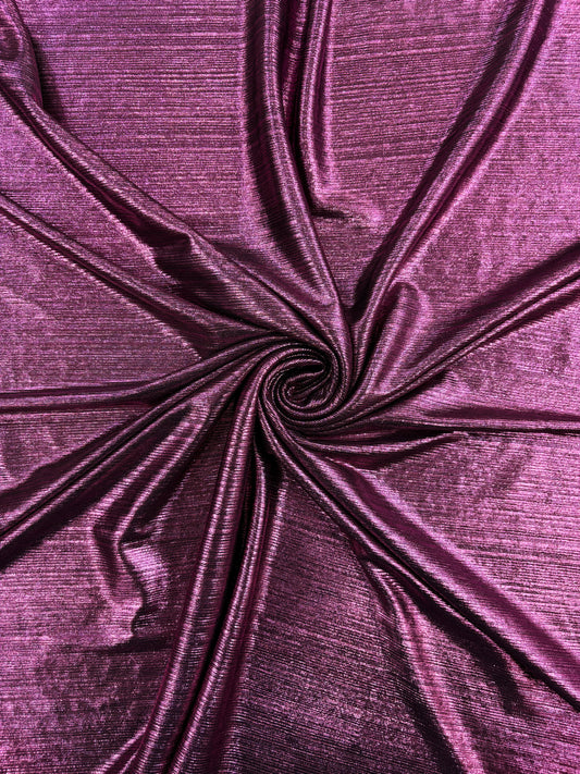 Foil Textured Lycra Knit