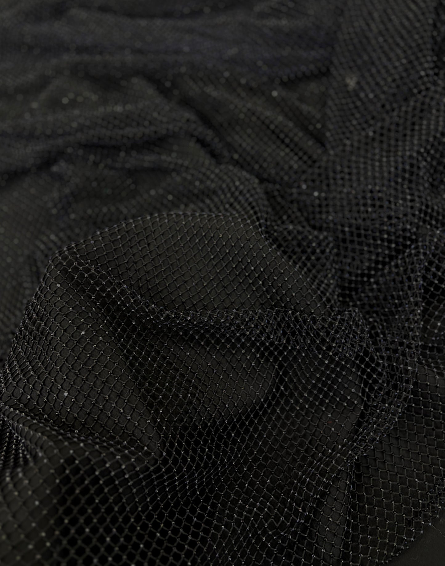 Premium Net Rhinestone Fabric