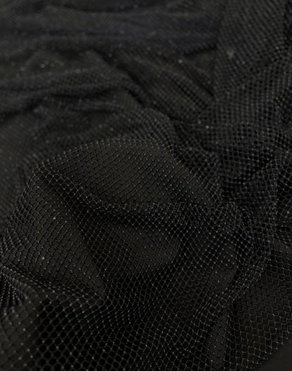 Premium Net Rhinestone Fabric