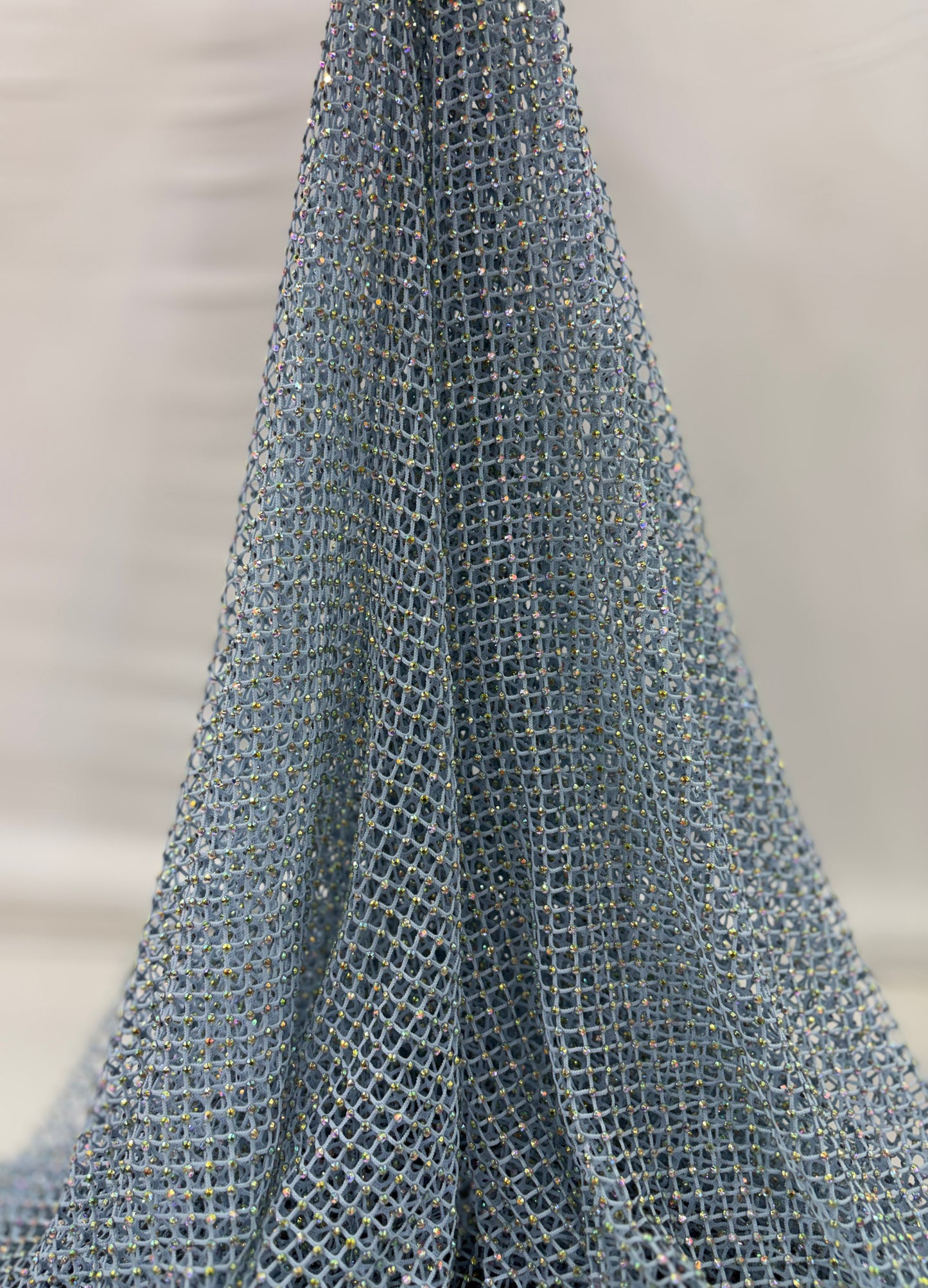 Premium Net Rhinestone Fabric