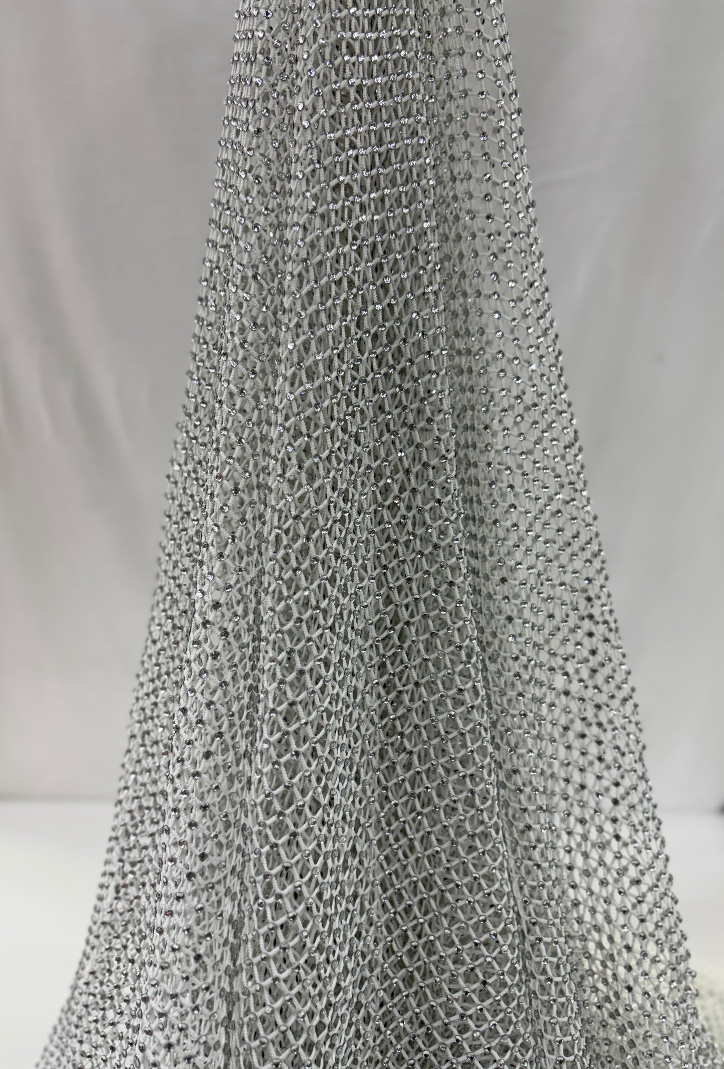 Premium Net Rhinestone Fabric