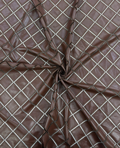 Square PU Cutwork Leather