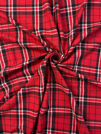 Cotton Flannel – One Side Brushed
