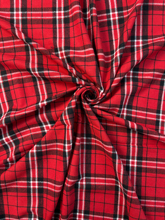 Cotton Flannel – One Side Brushed