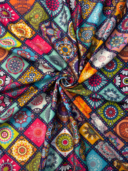 Premium Printed Holland Velvet