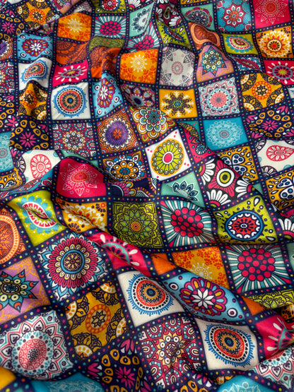 Premium Printed Holland Velvet